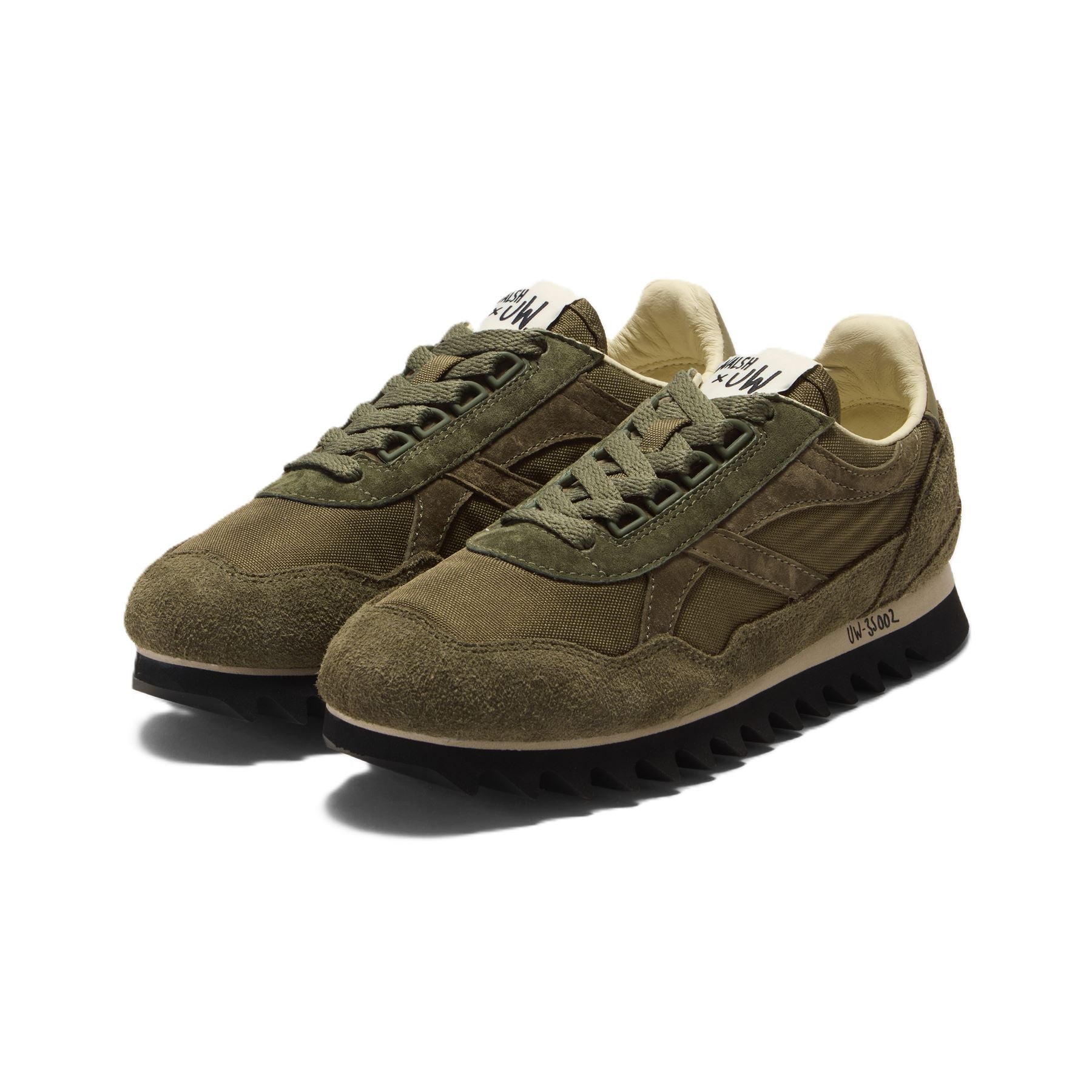 Walsh Ensign Green Trainers
