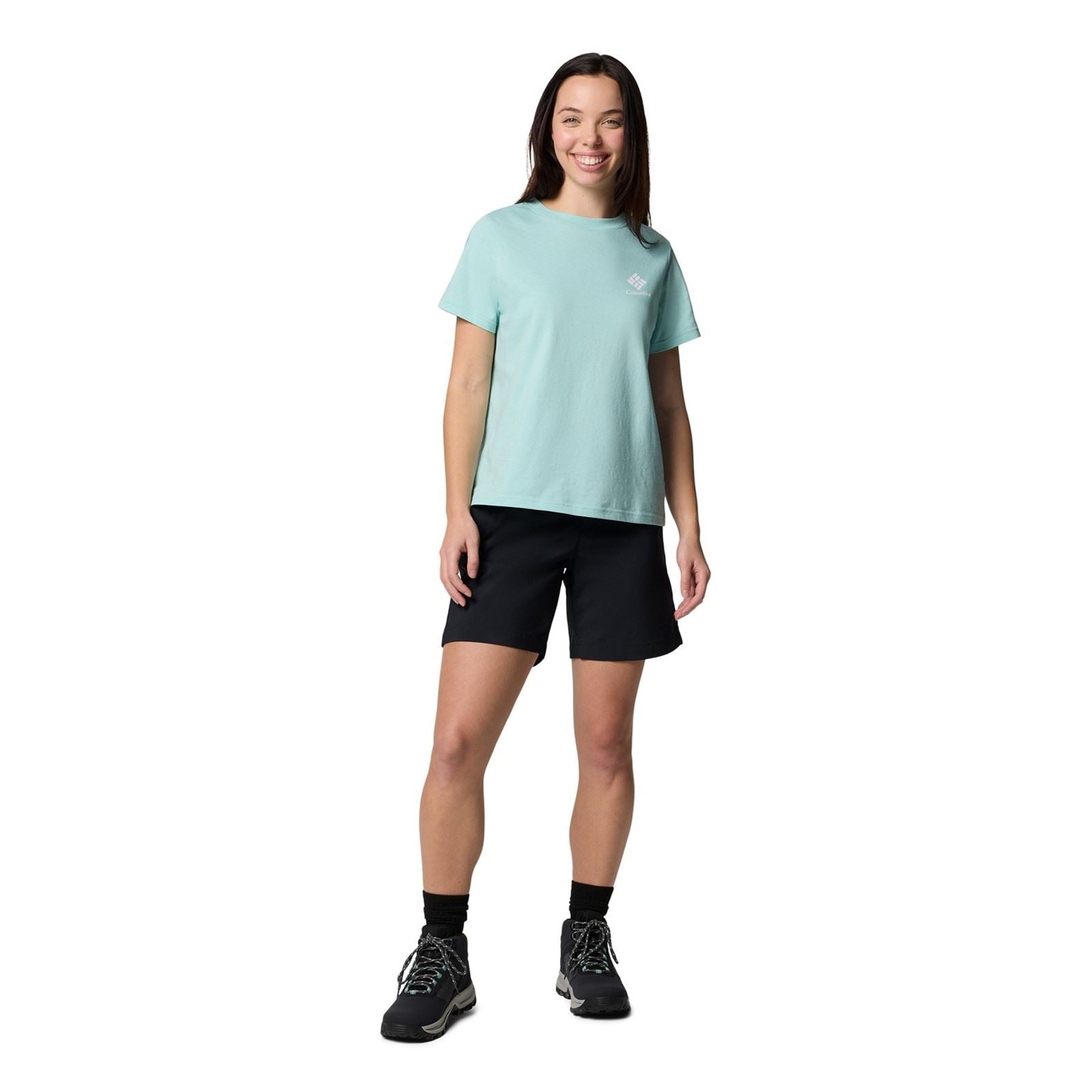 Columbia Silver Ridge Utility Polyester Women's Black Hiking Shorts