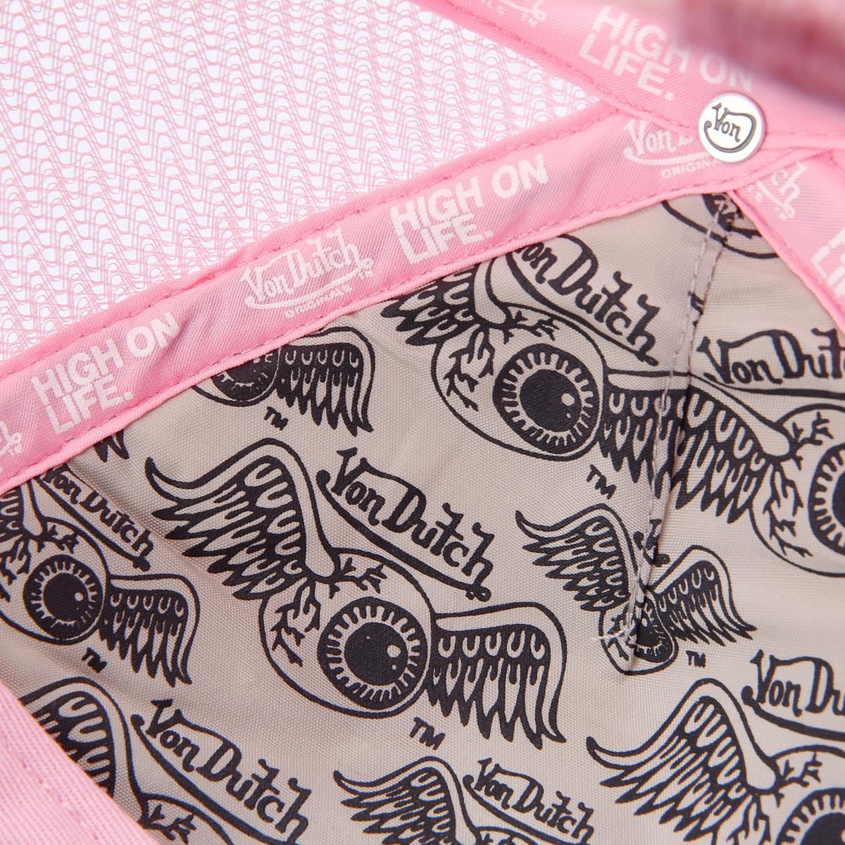 Von Dutch Trucker Mesa Pink Caps