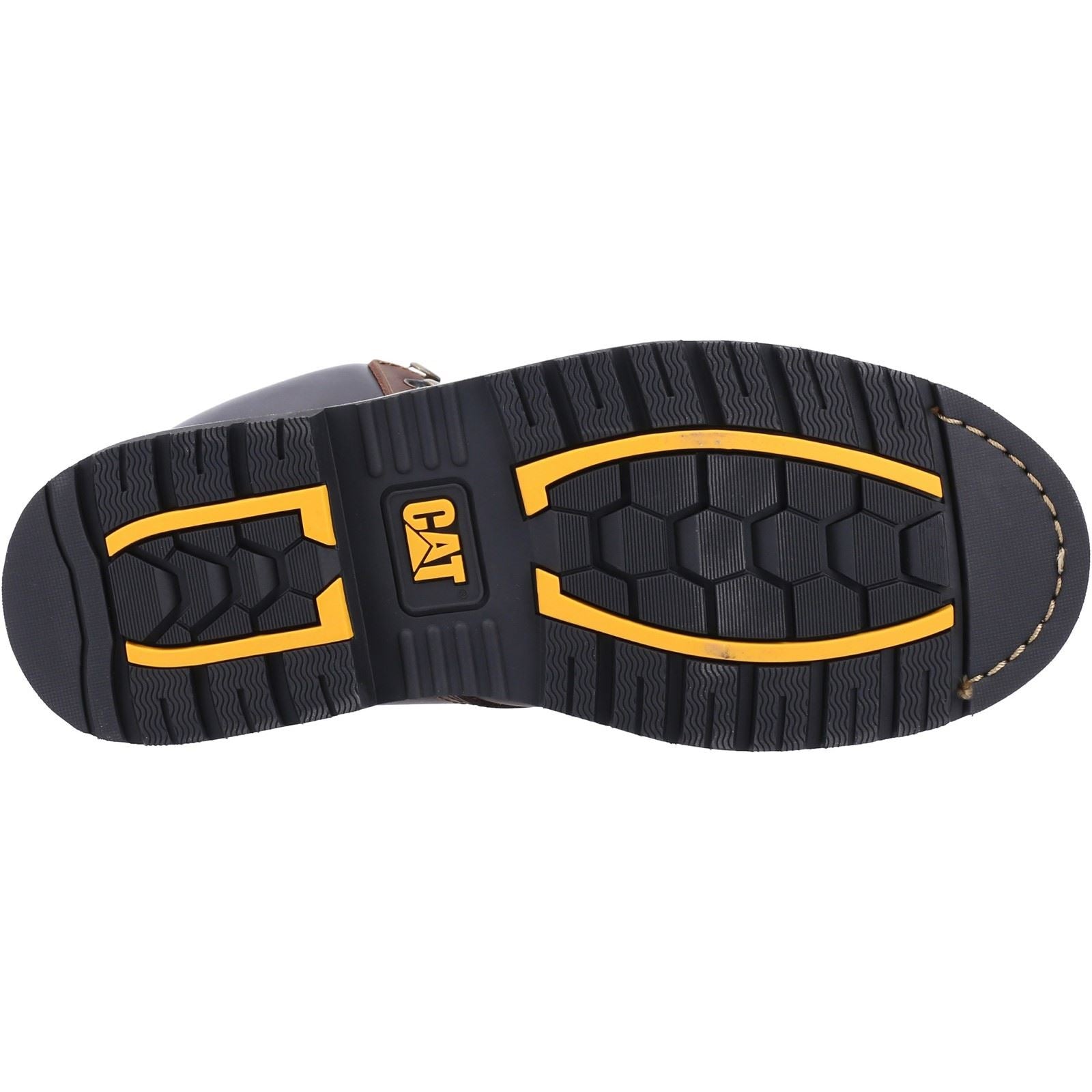 Caterpillar Powerplant S3 Nubuck Brown Safety Boots