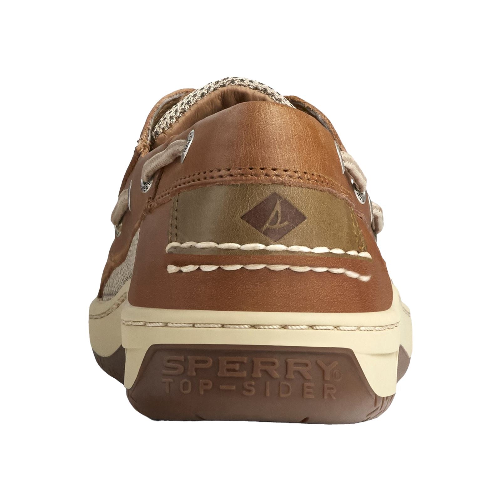 Sperry Billfish 3-Eye Leather Men's Dark Tan Boat Shoes