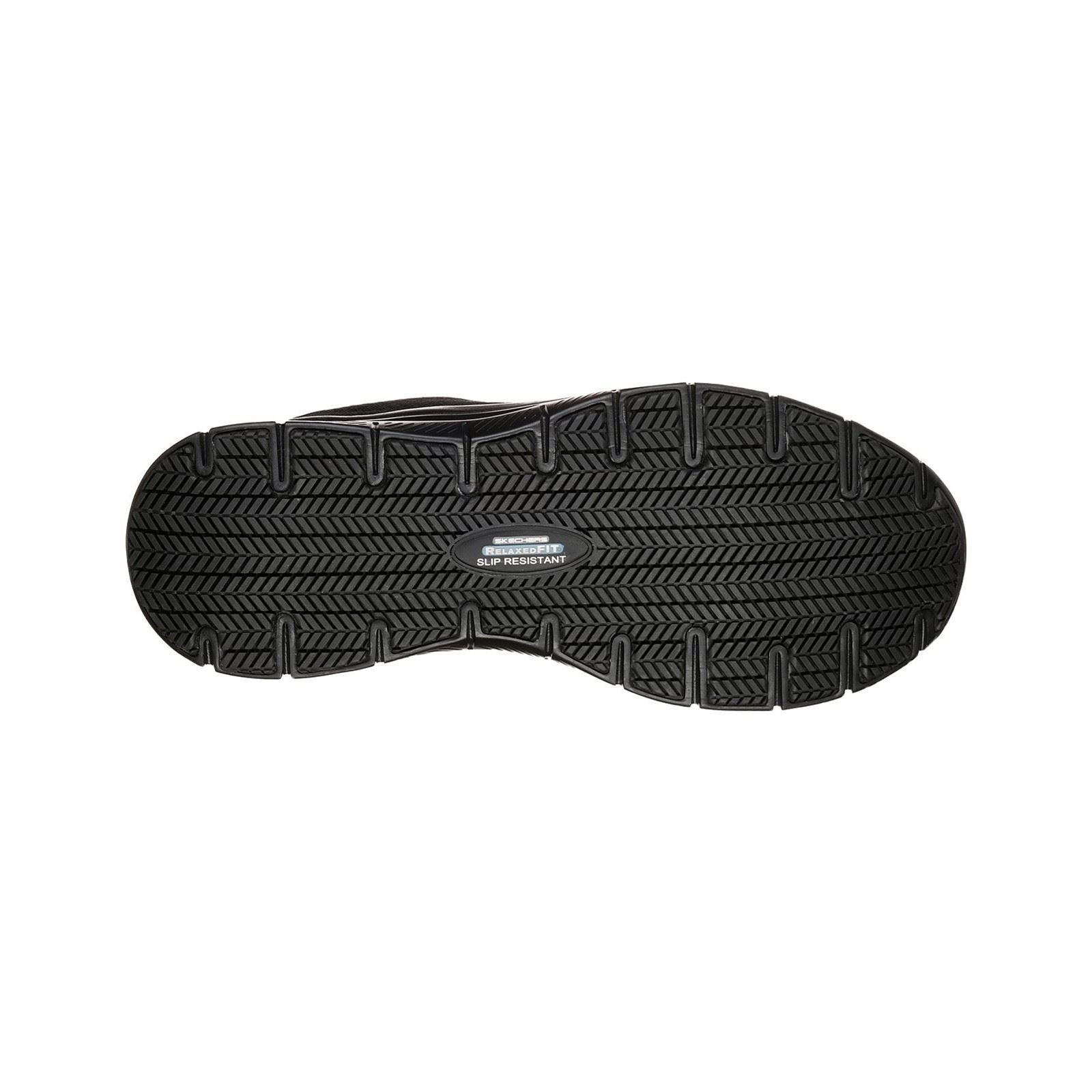 Skechers Workwear Flex Advantage - Bendon Sr Polyester Men's Black Safety Trainers