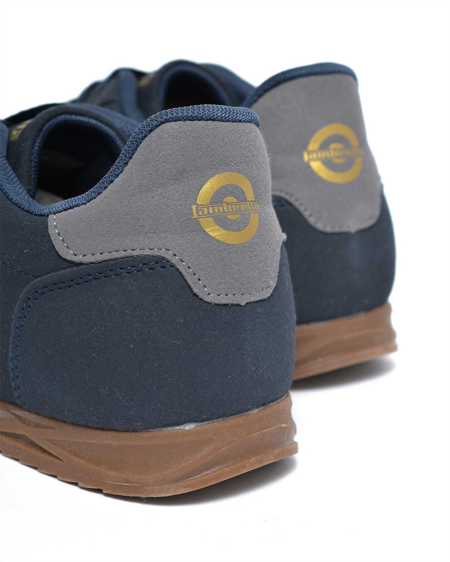 Lambretta Tackle Men's Navy/Charcoal Trainers