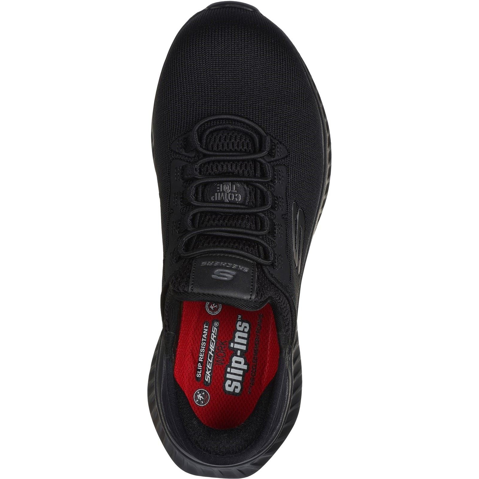 Skechers Workwear Tilido Ombray Mesh Women's Black Safety Trainers