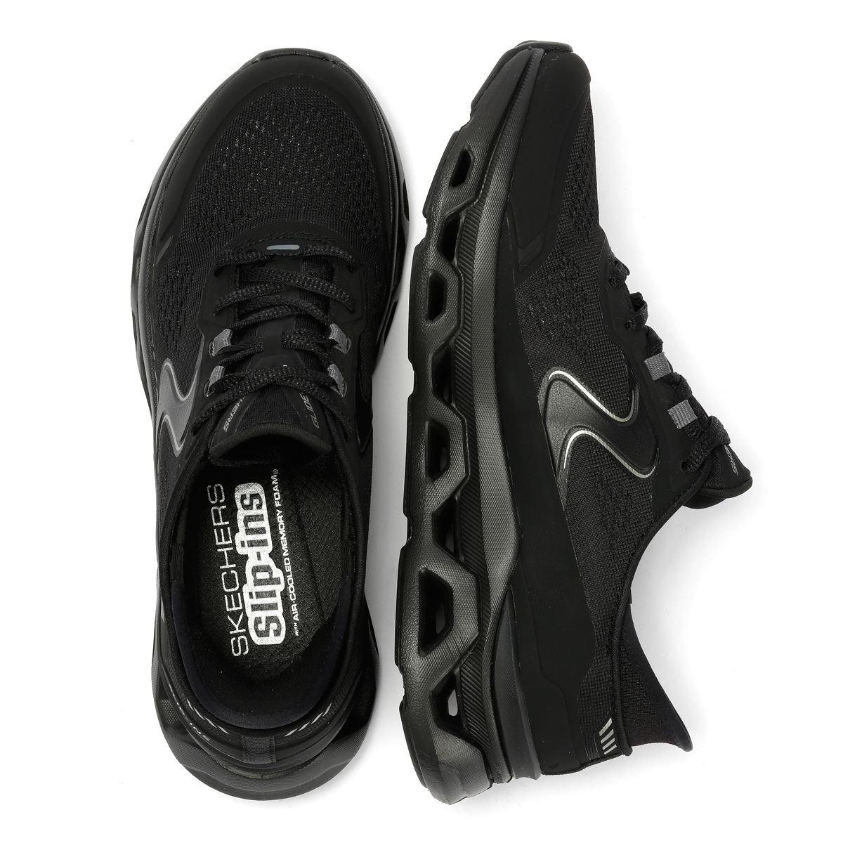 Skechers Slip-Ins Glide Step Altus Mesh Women's Black Trainers