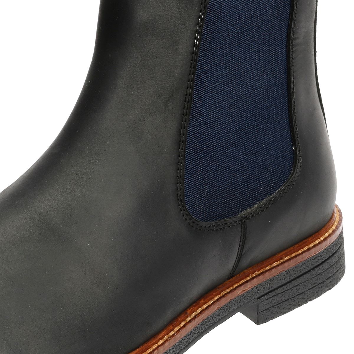 Ben Sherman Walker Chelsea Leather Men's Black Boots
