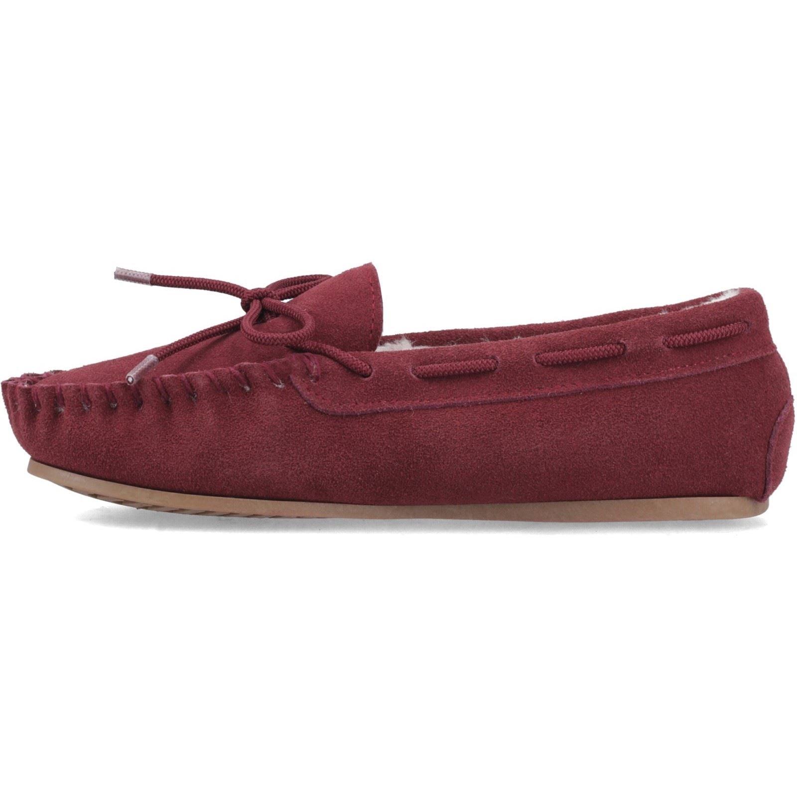 Hush Puppies Allie Suede Women's Bordeaux Slippers