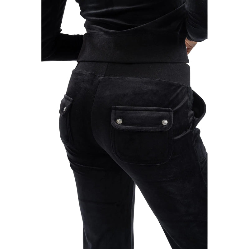 Juicy Couture Del Ray Polyester Women's Black Joggers