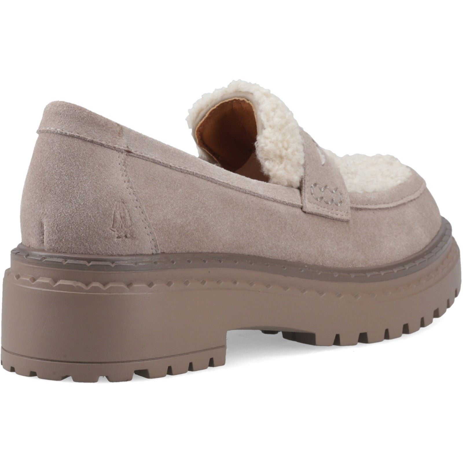 Hush Puppies Odessa Leather Women's TAUPE Loafers