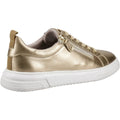Hush Puppies Martha Leather Women's Gold Trainers