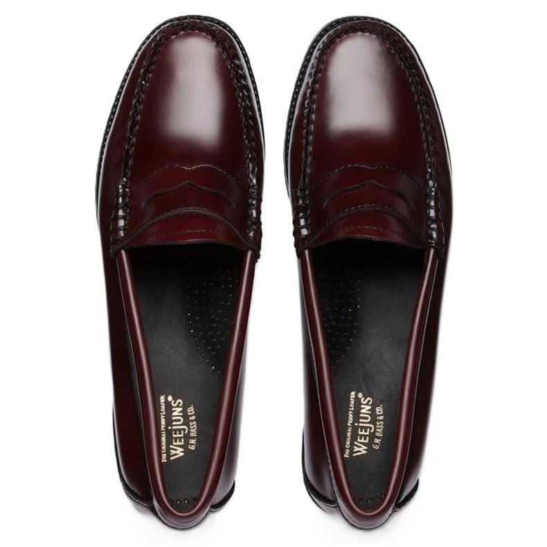 G. H. Bass Weejun II Leather Women's Wine Penny Loafers