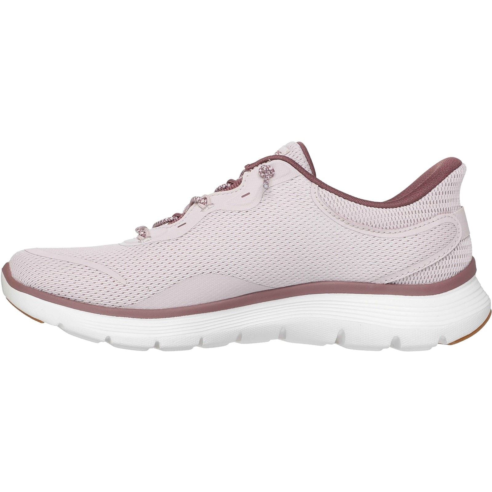 Skechers Flex Appeal 5.0 Easy Breezy Textile Women's Light Mauve Standard Trainers