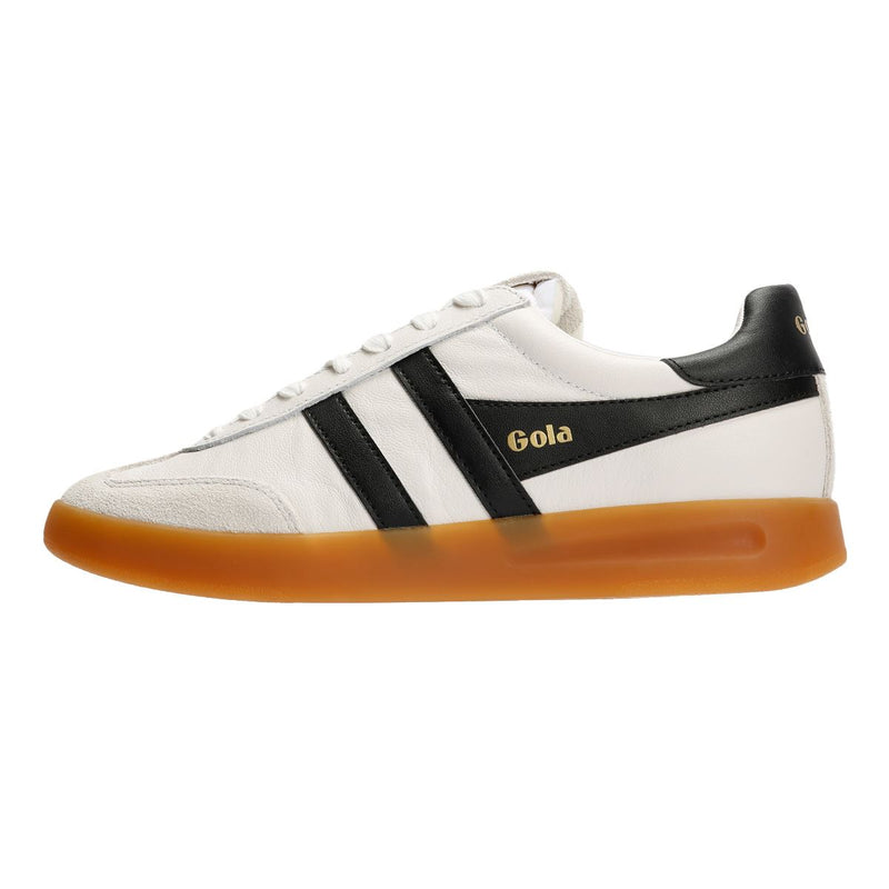 Gola Cyclone Leather Women's White/Black/Gum Trainers