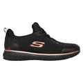 Skechers Workwear Squad SR Textile Women's Black/Rose Gold Safety Trainers