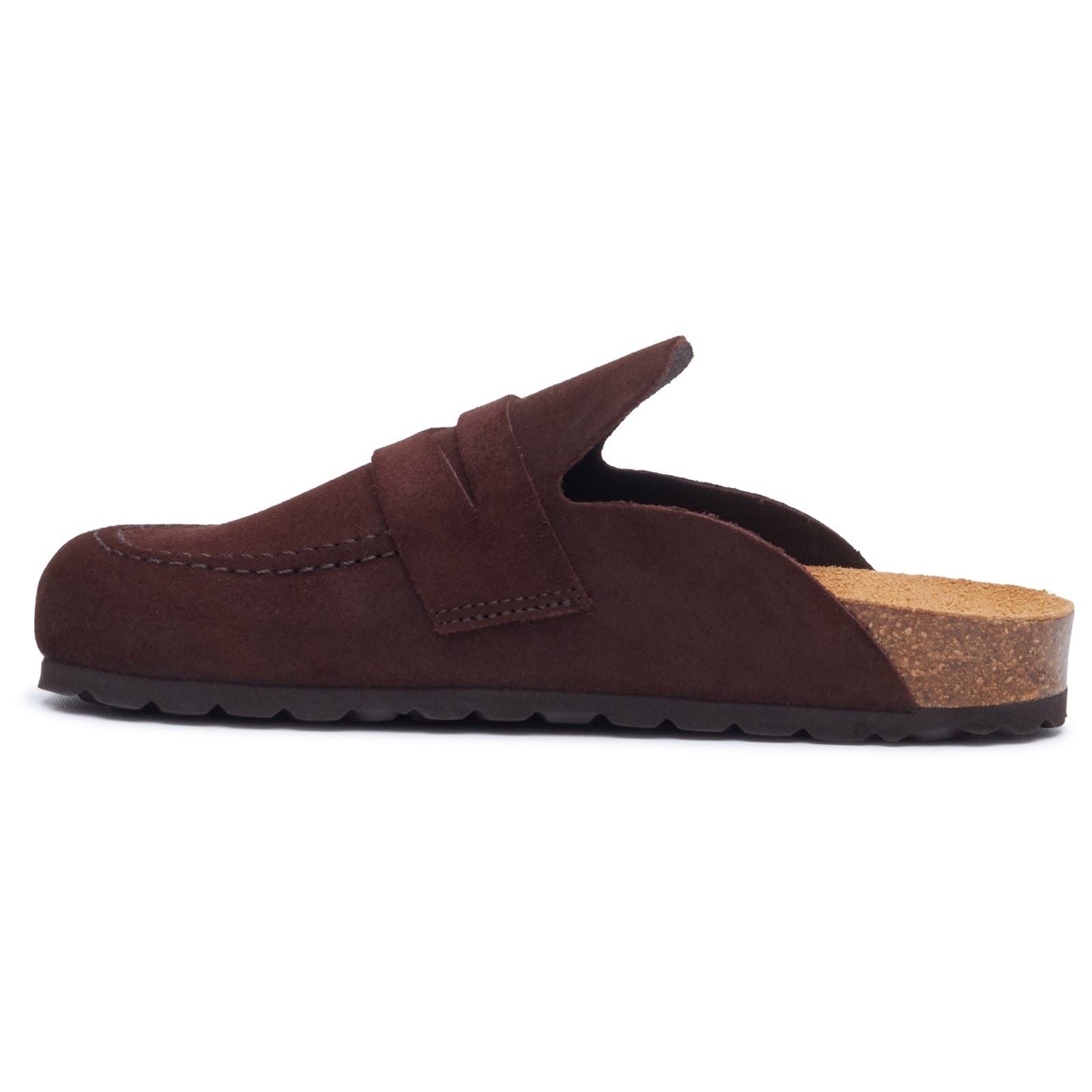 Hush Puppies Briar Closed Toe Suede Women's CHOCOLATE Mules