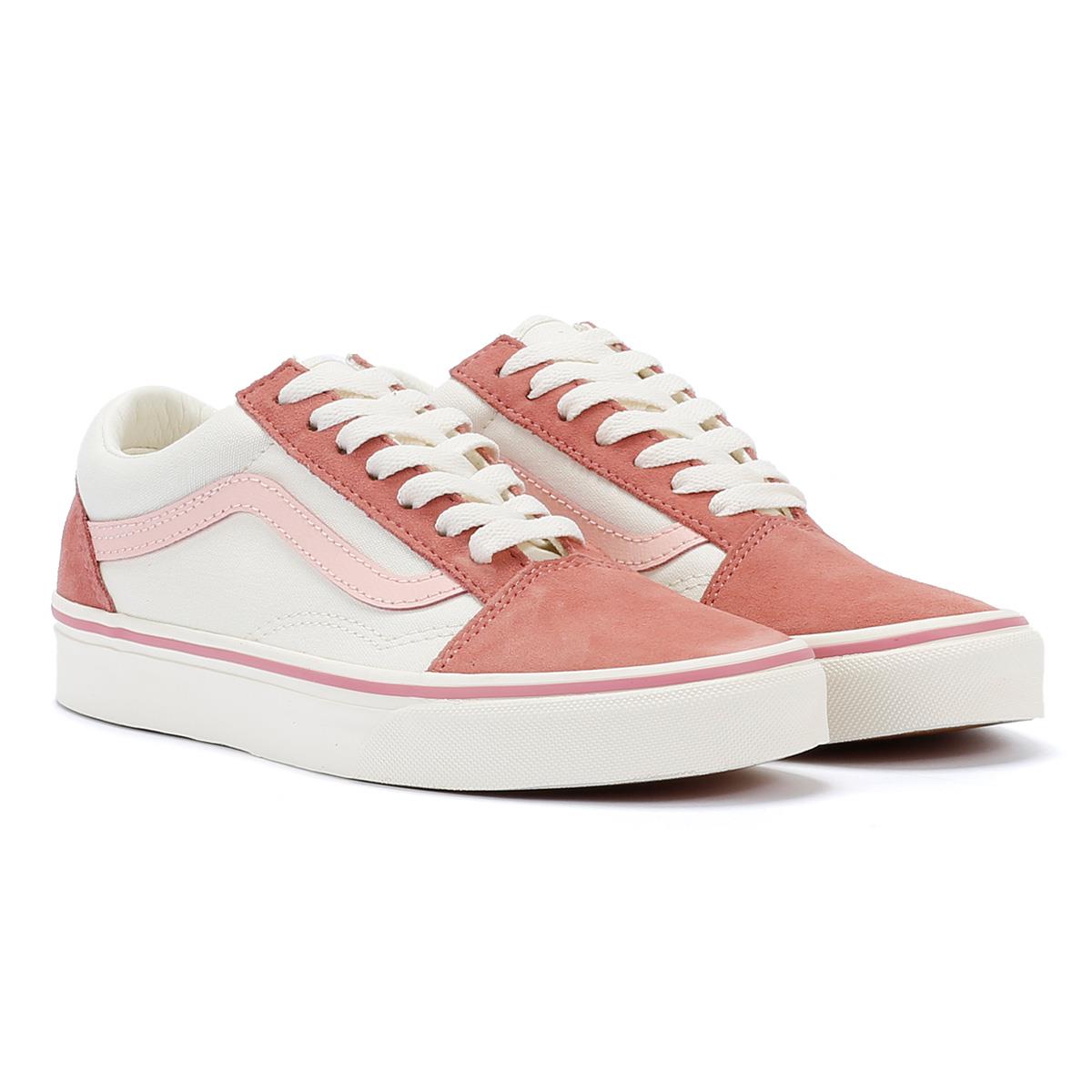 Vans Old Skool Pink Canvas Trainers