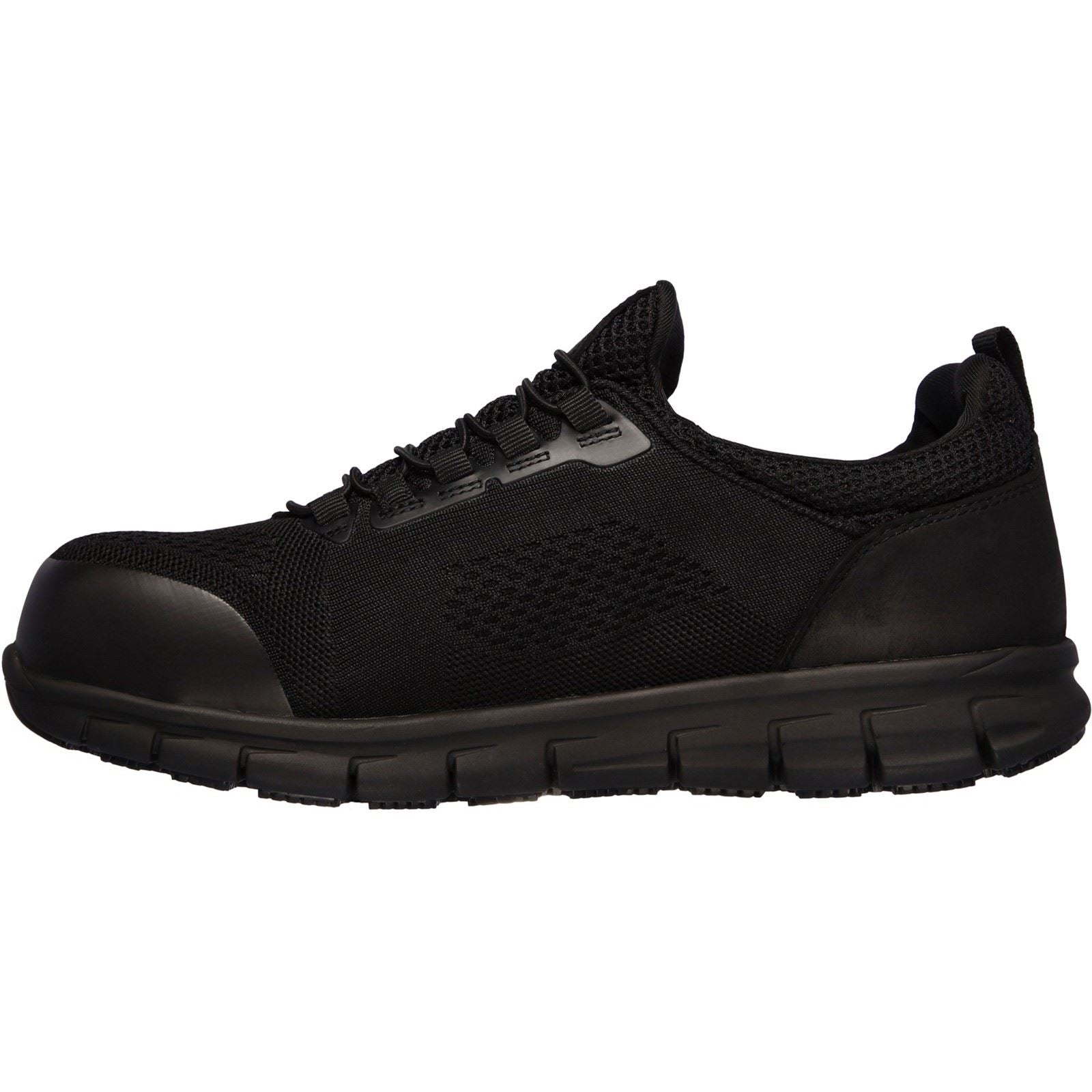 Skechers Workwear Synergy Omat Men's Black Safety Trainers