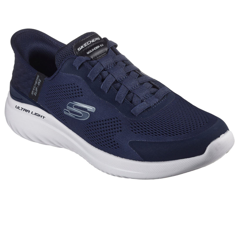Skechers Bounder 2.0 Emerged Textile Men's Navy Trainers