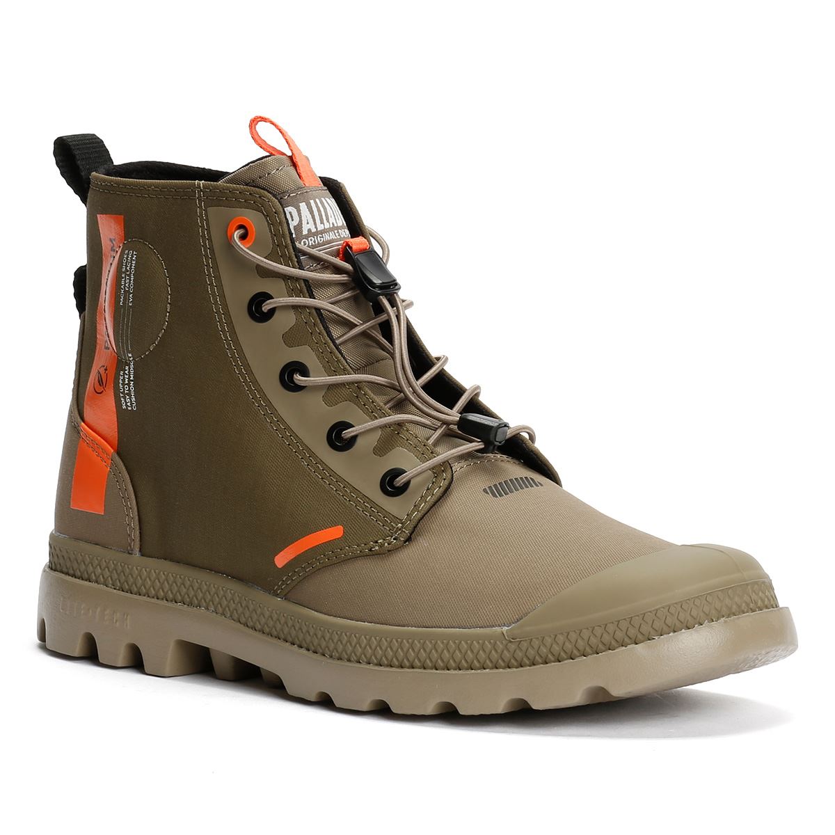 Palladium Pampa Lite Journey Olive Night Boots