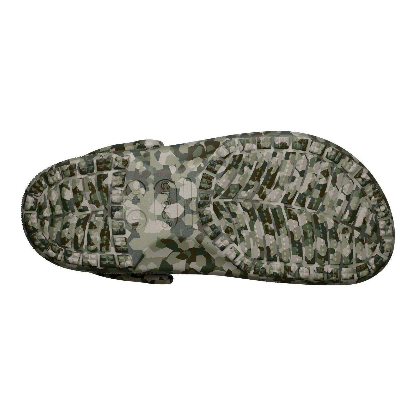 Crocs Classic Confetti EVA Men's Army Green Clogs