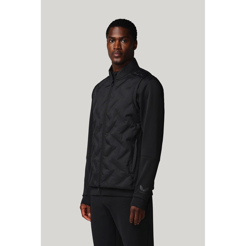 Castore Hybrid Men's Black Gilets
