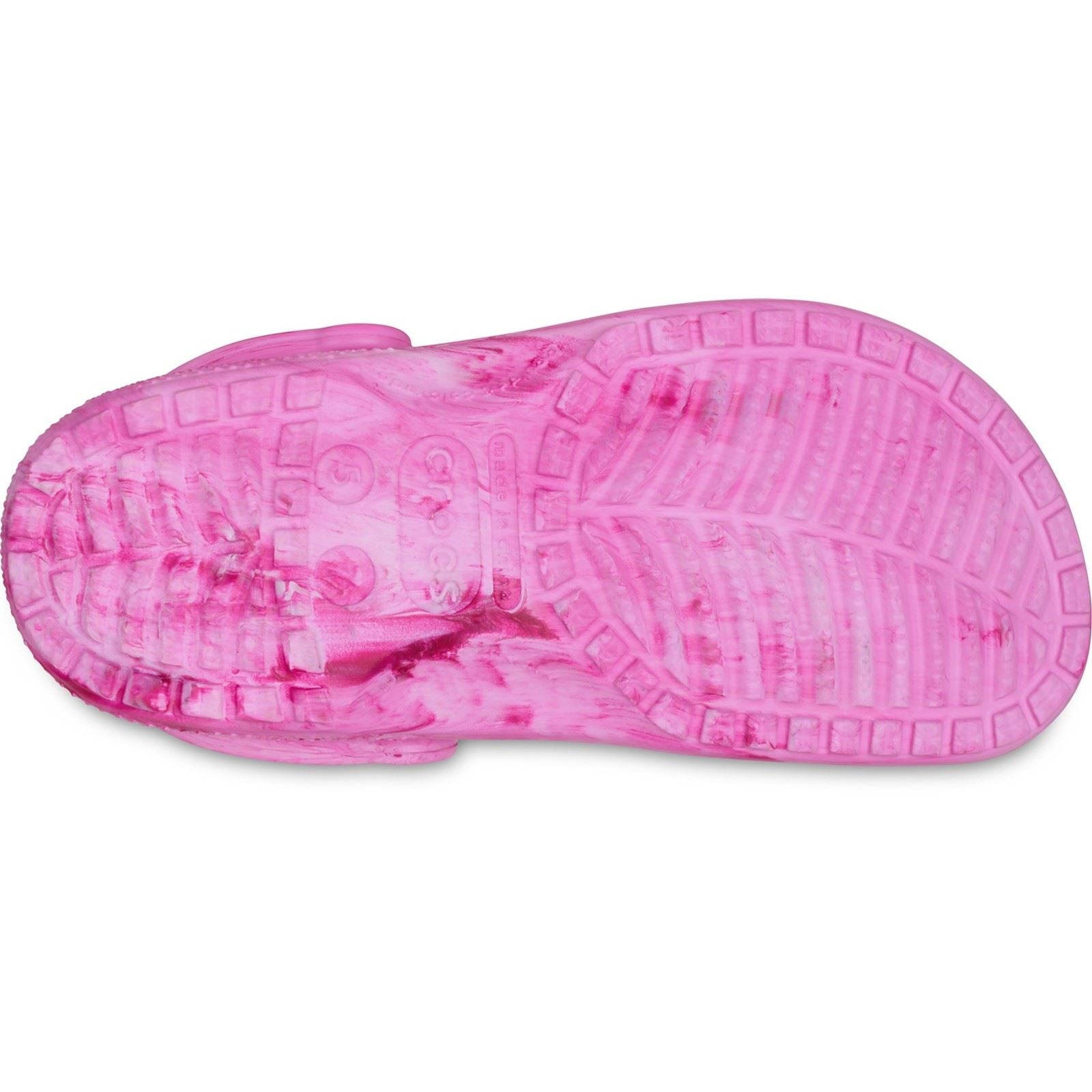Crocs Classic Marbled Clog Synthetic Pink/Multi Clogs