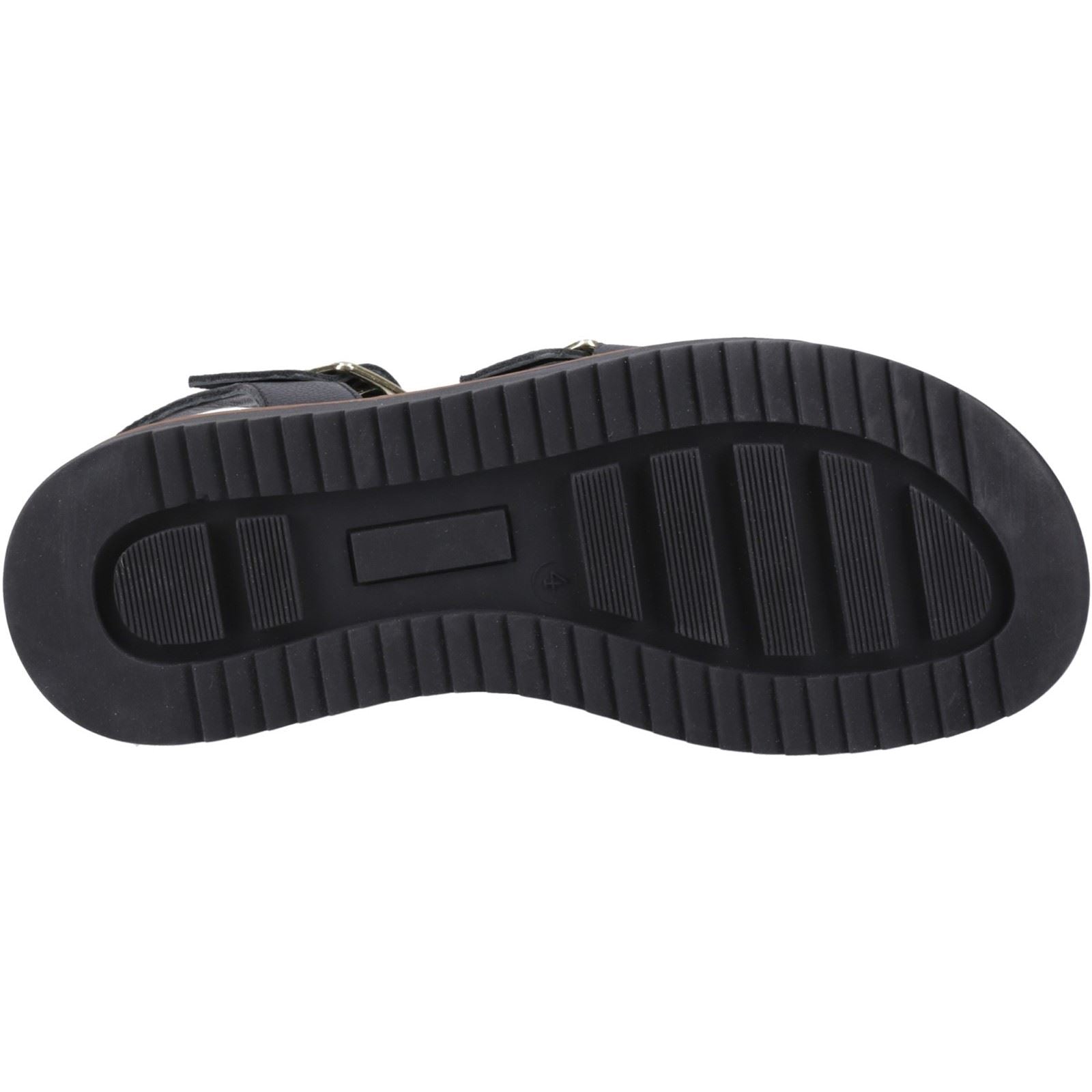 Hush Puppies Cady Leather Women's Black Sandals