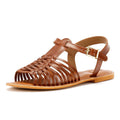 Tower London Hurache Leather Women's Tan Sandals