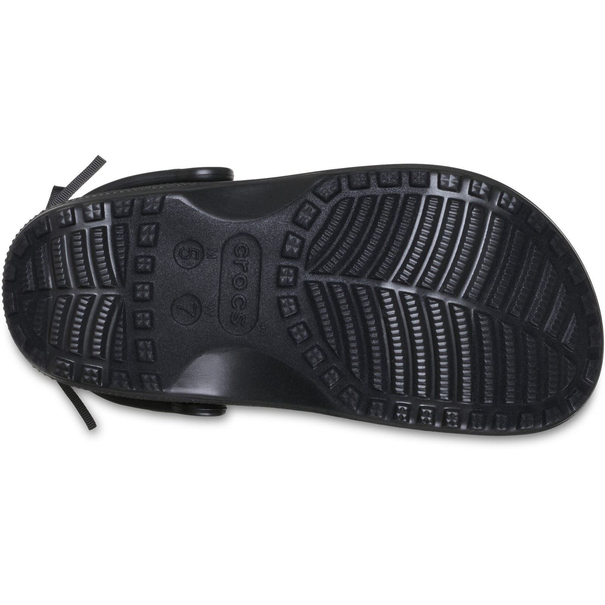 Crocs Crafted Lace Textile Blend Women's Black Clogs