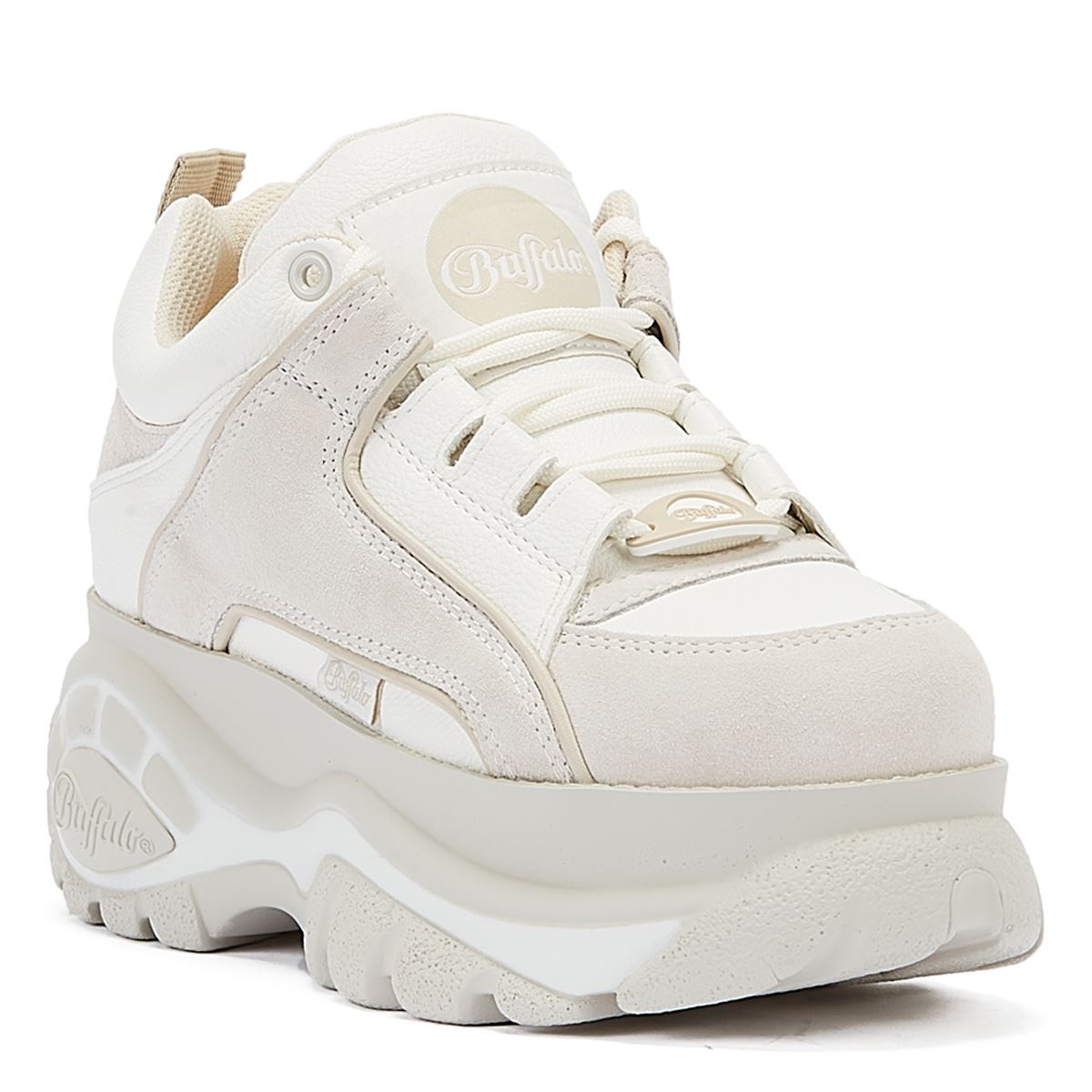 Buffalo 1339-14 2.0  Women's White/Cream Trainers