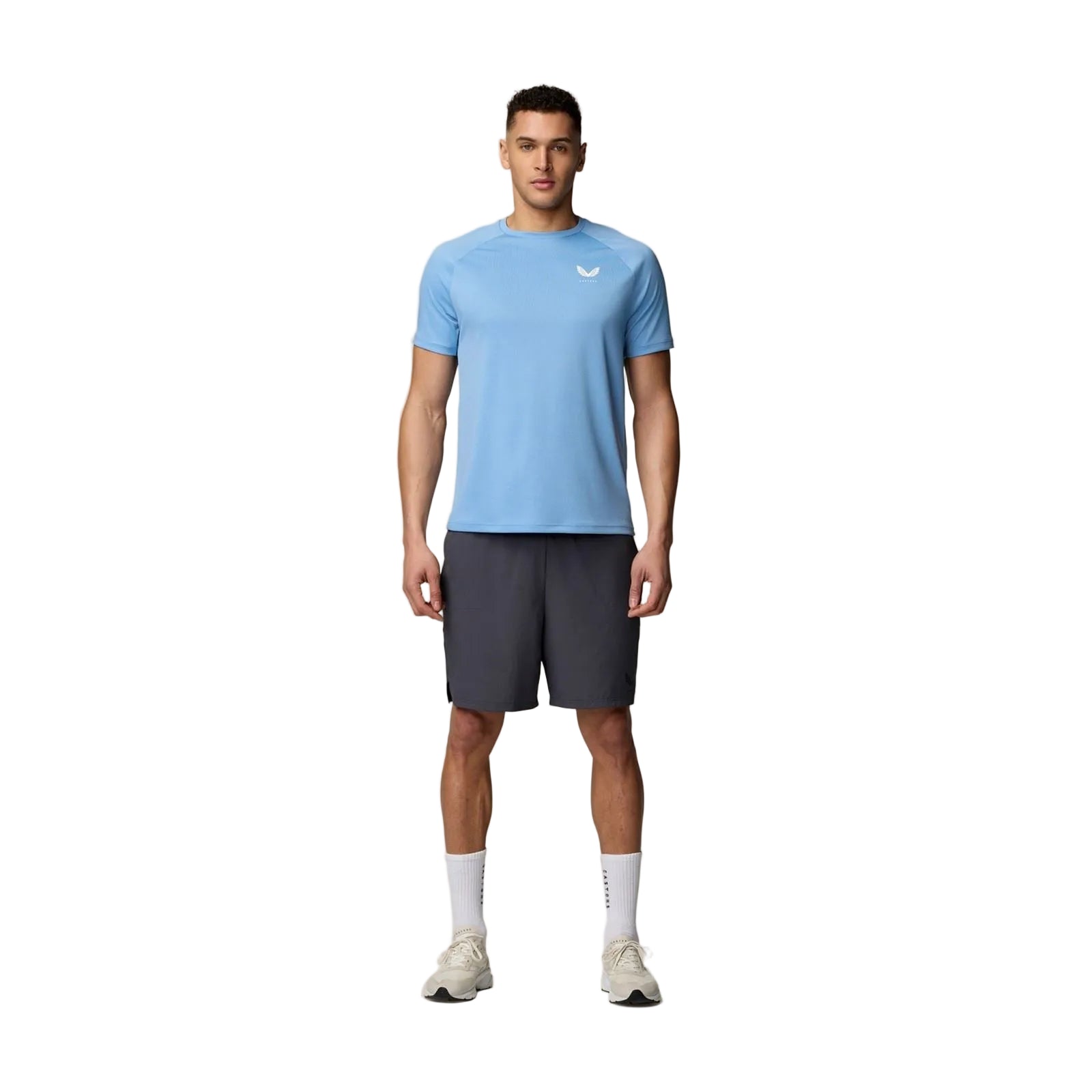 Castore Adapt Training T-Shirt Polyester Men's Blue Activewear T-Shirts