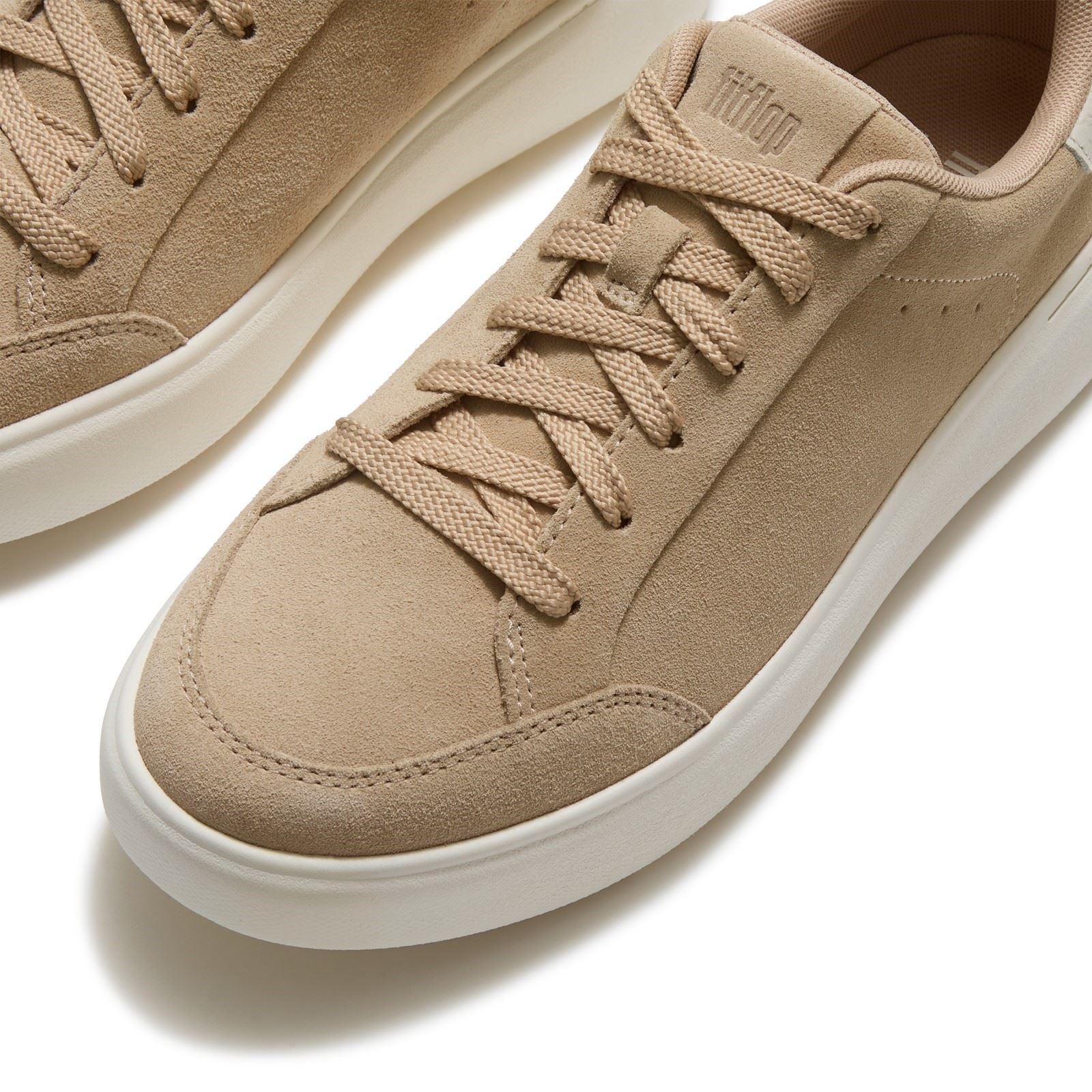 Fitflop RTG Lace Up Suede Women's Hazelnut Trainers