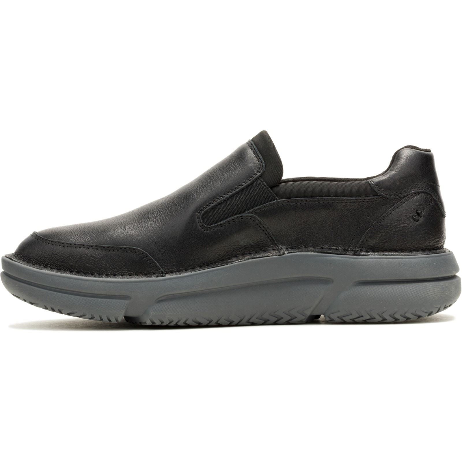 Hush Puppies Baylor Leather Men's Black Loafers