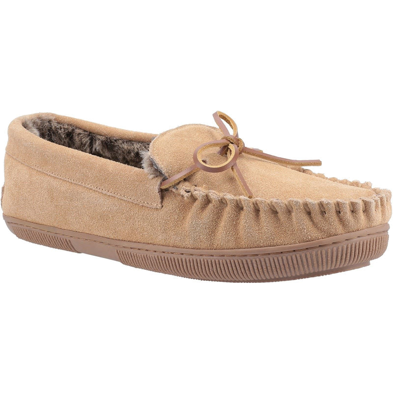 Hush Puppies 0 Suede Men's Tan Slippers