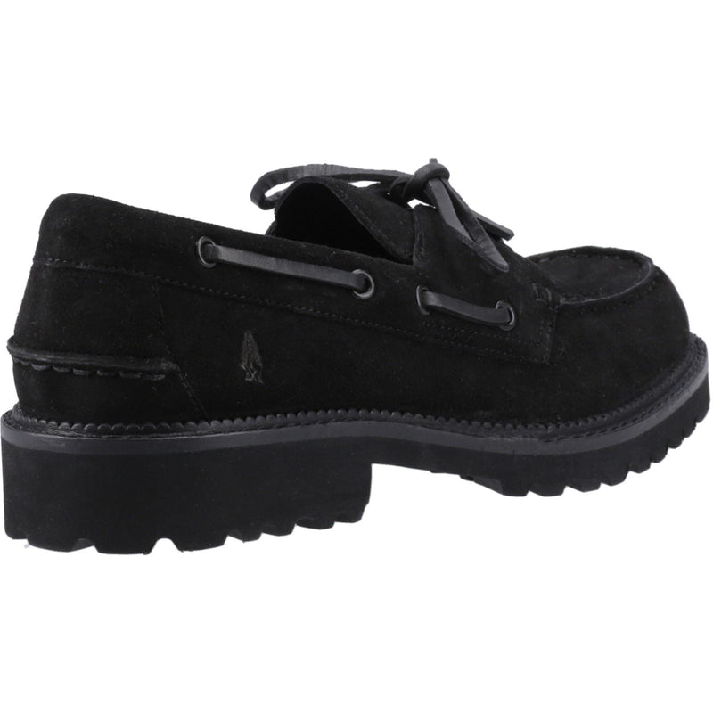 Hush Puppies Geri Suede Women's Black Loafers