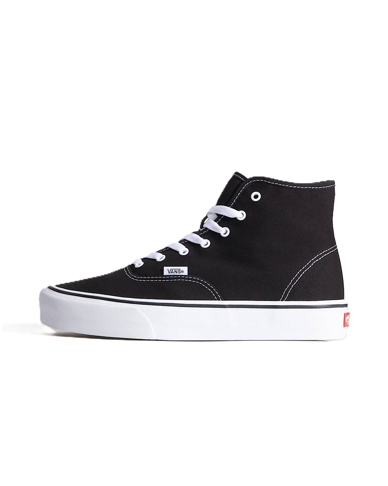 Vans Authentic Hi 2.0 Canvas Black/True White Trainers
