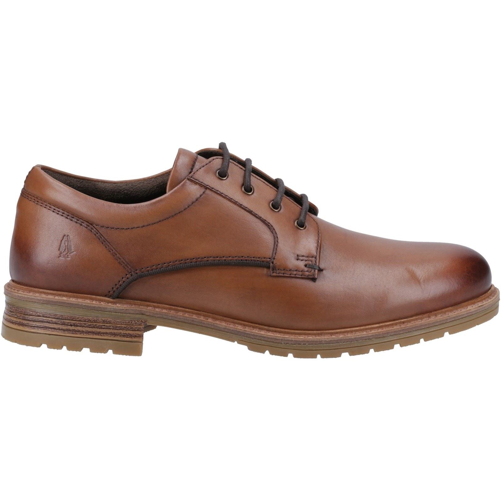 Hush Puppies Richie Leather Men's Tan Lace-Up Shoes