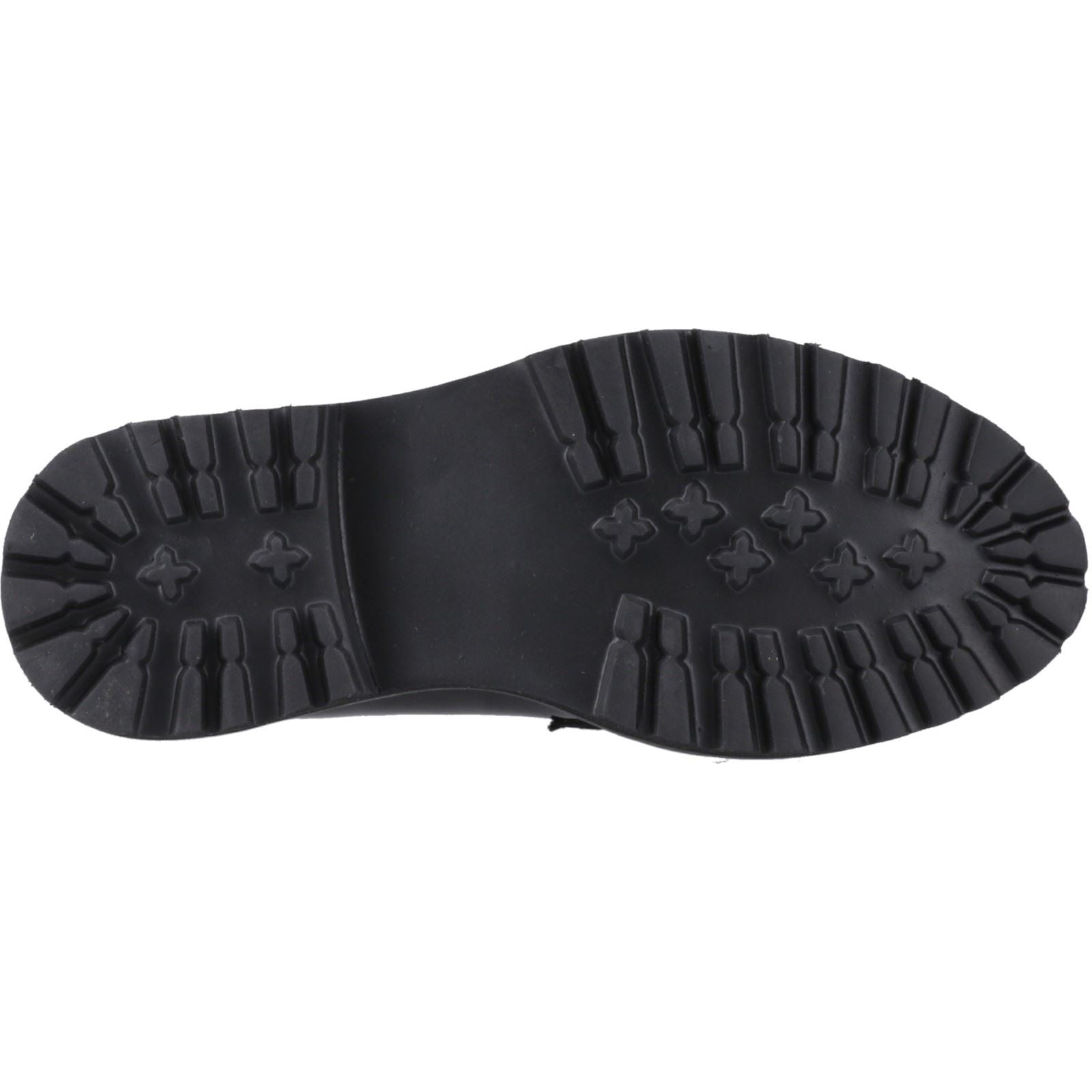 Hush Puppies Grazia Leather Girls's Black Loafers