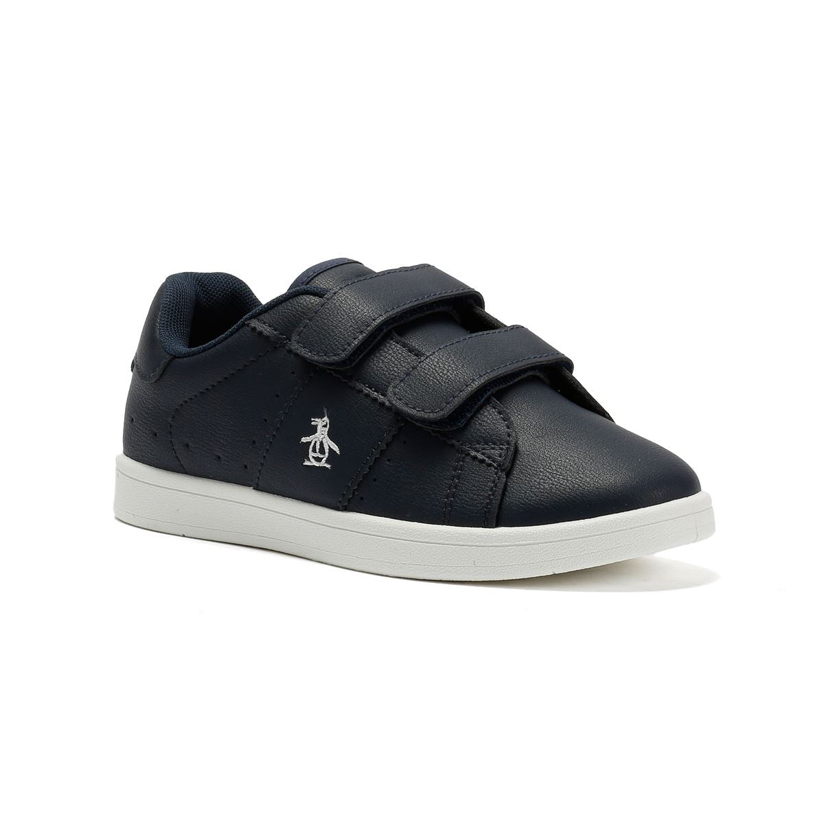 Penguin Junior Marble Navy Trainers
