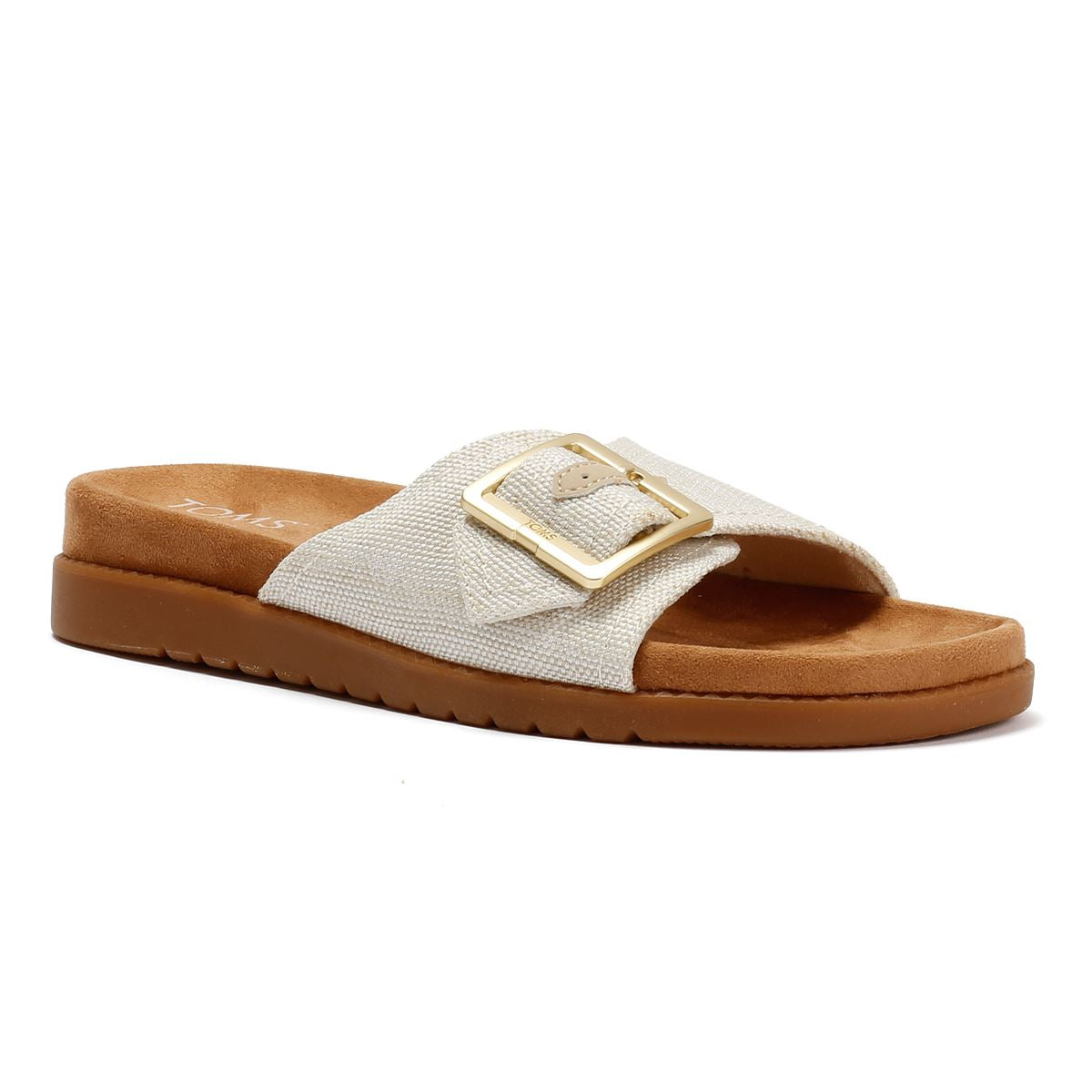 TOMS Marin Slide Textile Women's Natural Sandals