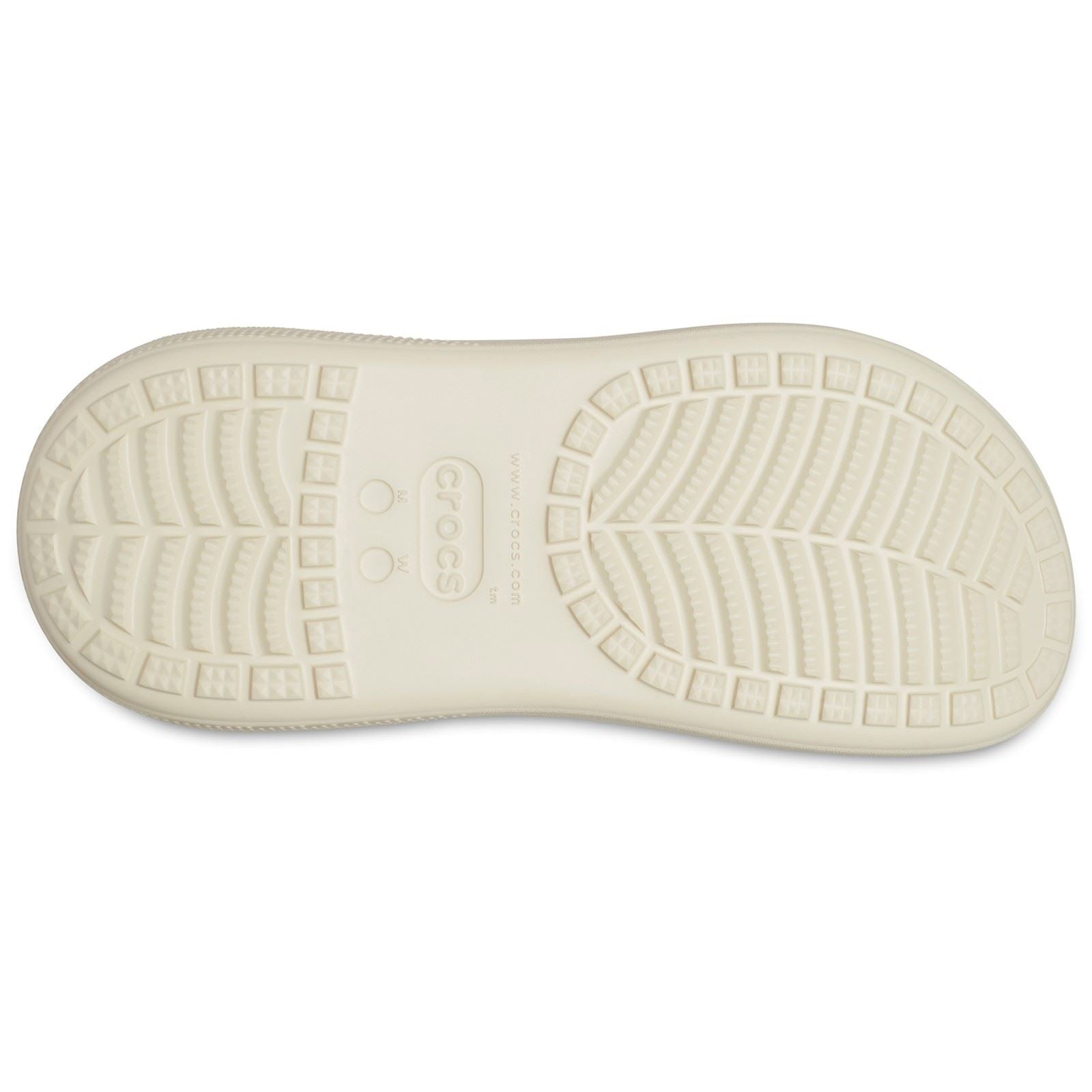 Crocs Classic Crush EVA Women's Bone Clogs
