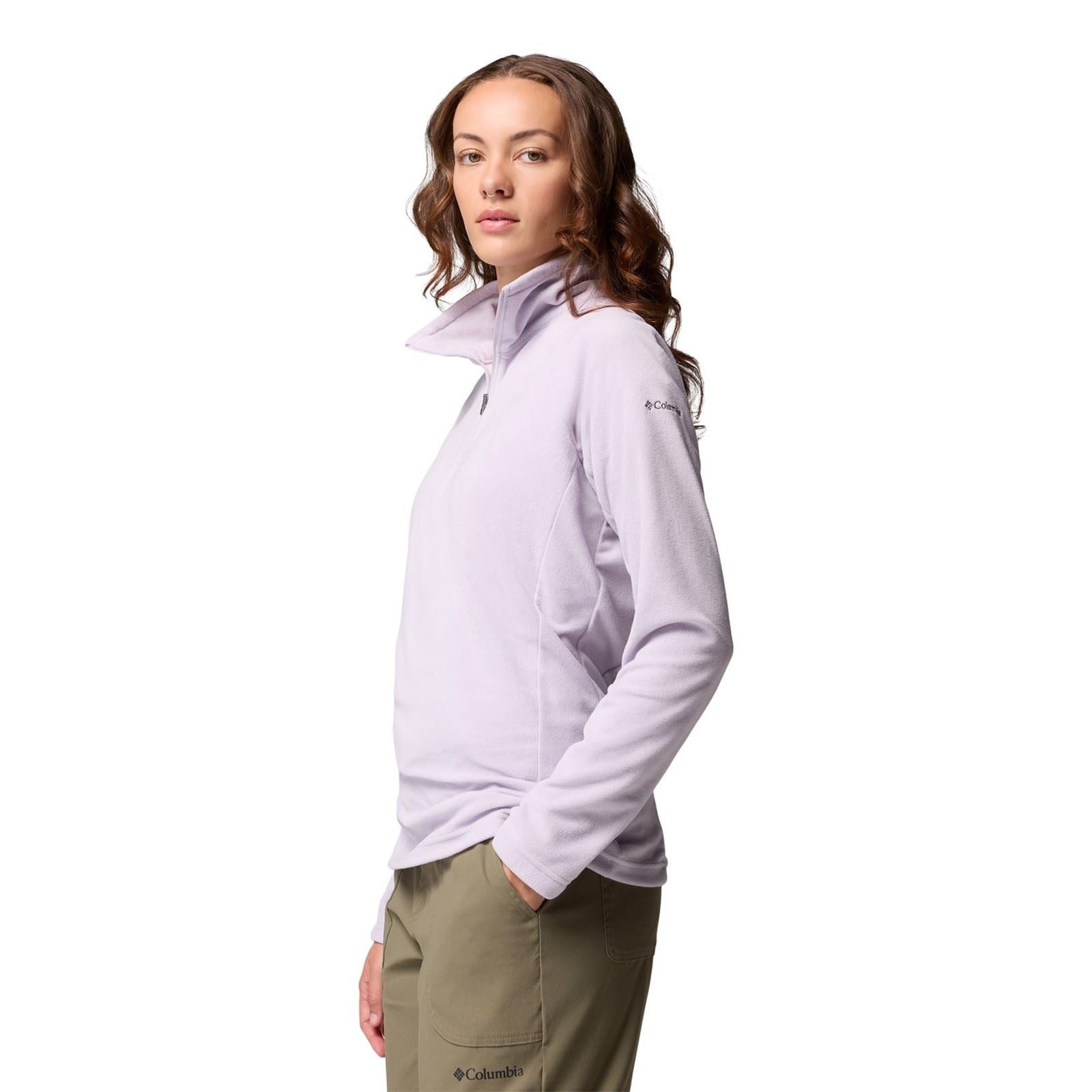 Columbia Glacial IV 1/2 Zip Women's Purple Fleece Jackets