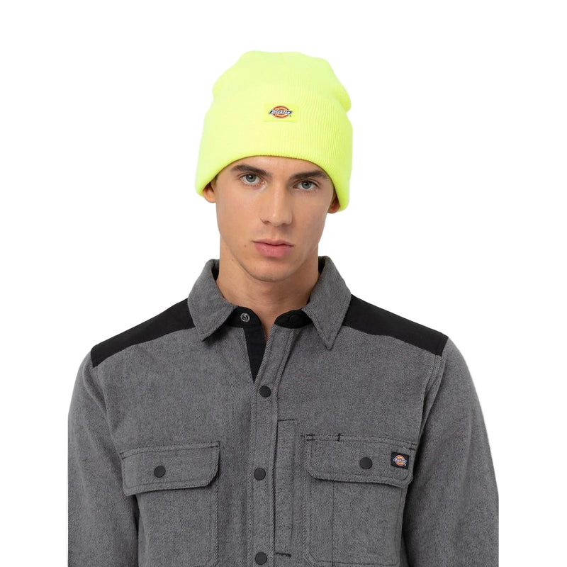 Dickies Acrylic Cuffed Yellow Beanie Hat