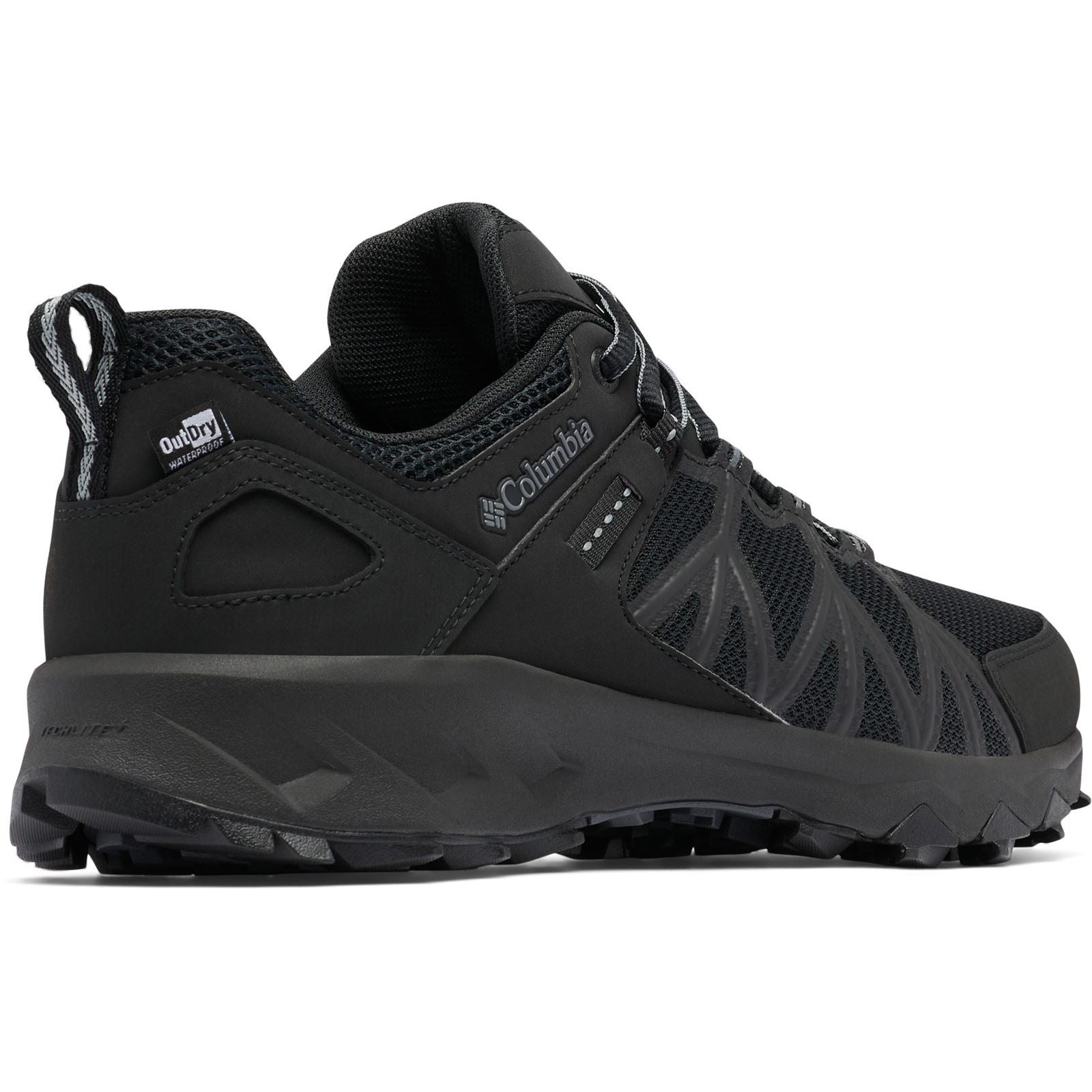 Columbia Peakfreak II Outdry Polyester Men's Black Hiking Shoes