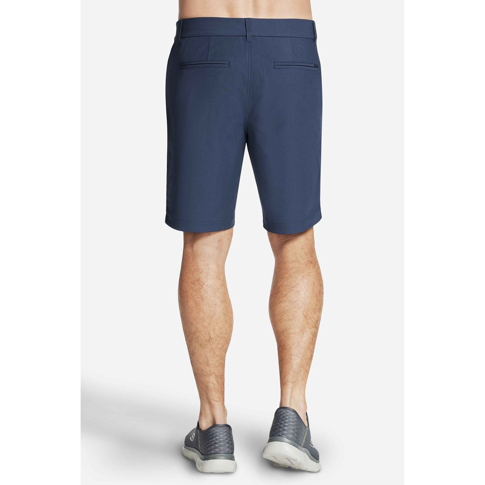 Skechers Premium Everywhere 9 Inch Polyester Men's Grey Knee-Length Shorts