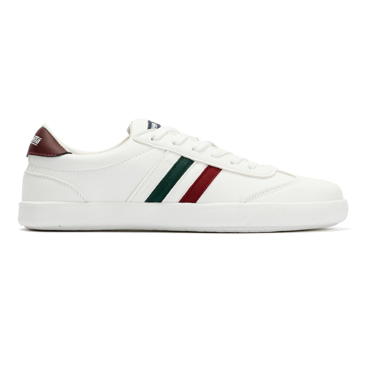 Lambretta Vulkan Men's White Italian Trainers