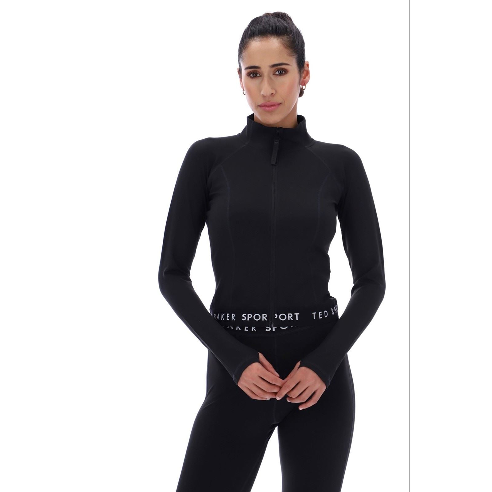 Ted Baker MARIE TBWJA2530 Women's Black Athletic Jackets