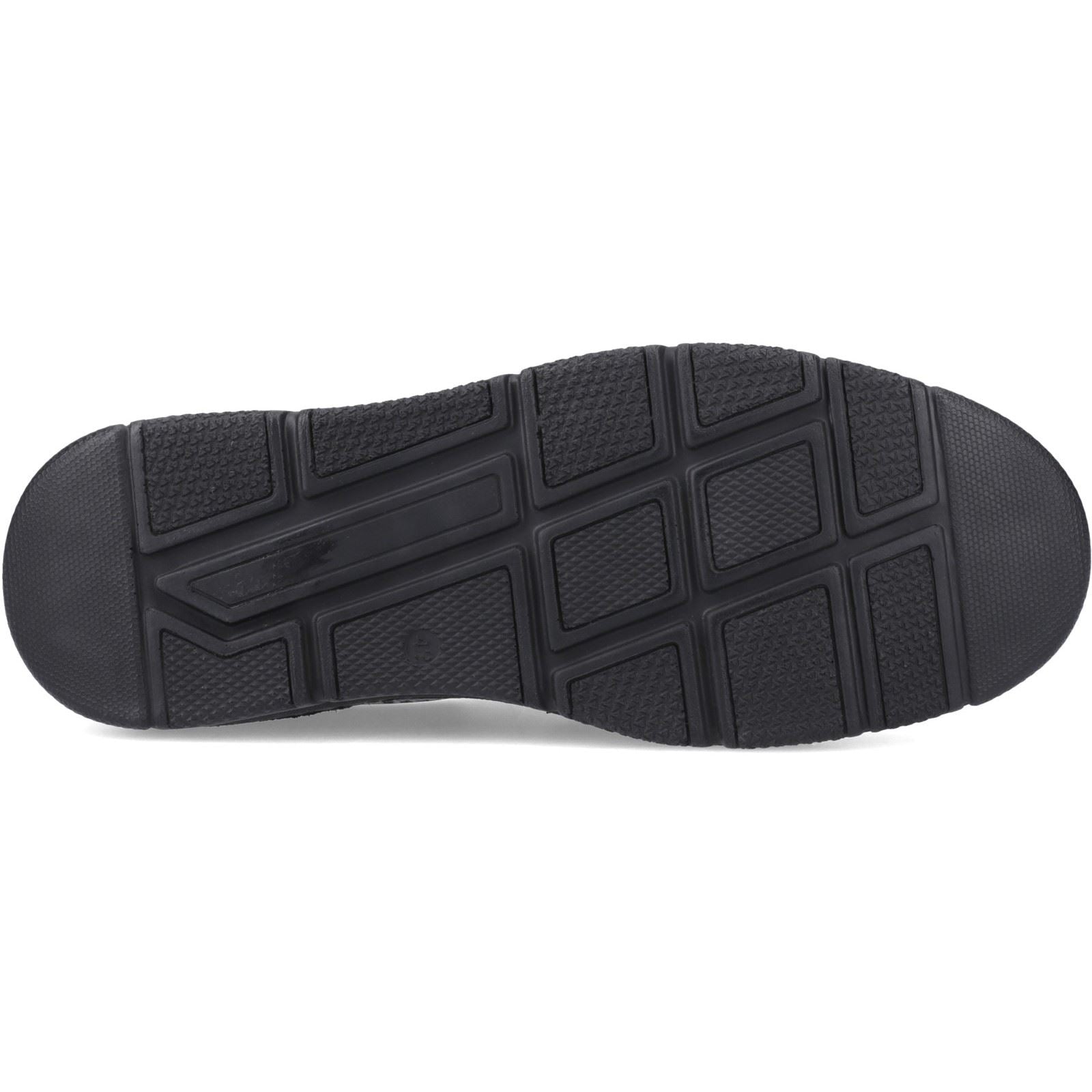 Hush Puppies Franklin Lace Up Leather Men's Black Loafers