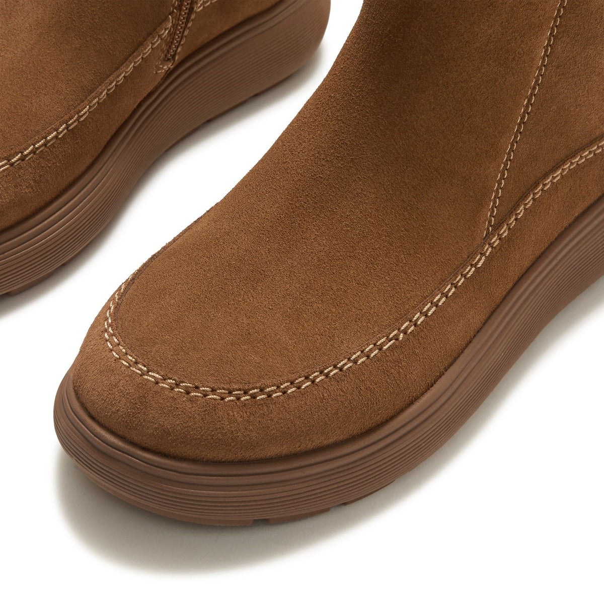 Fitflop Iq-Comff Suede Women's Terracotta Tan Boots