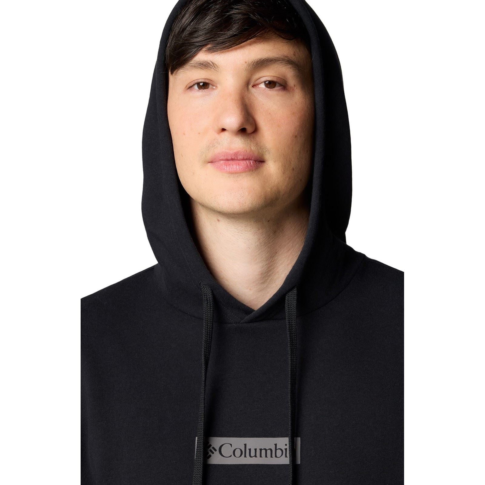 Columbia Columbia Trek Cotton Men's Black Hooded Sweatshirt